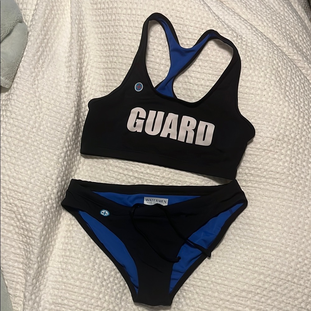 Women's Black Watermen Lifegaurd suit - Small